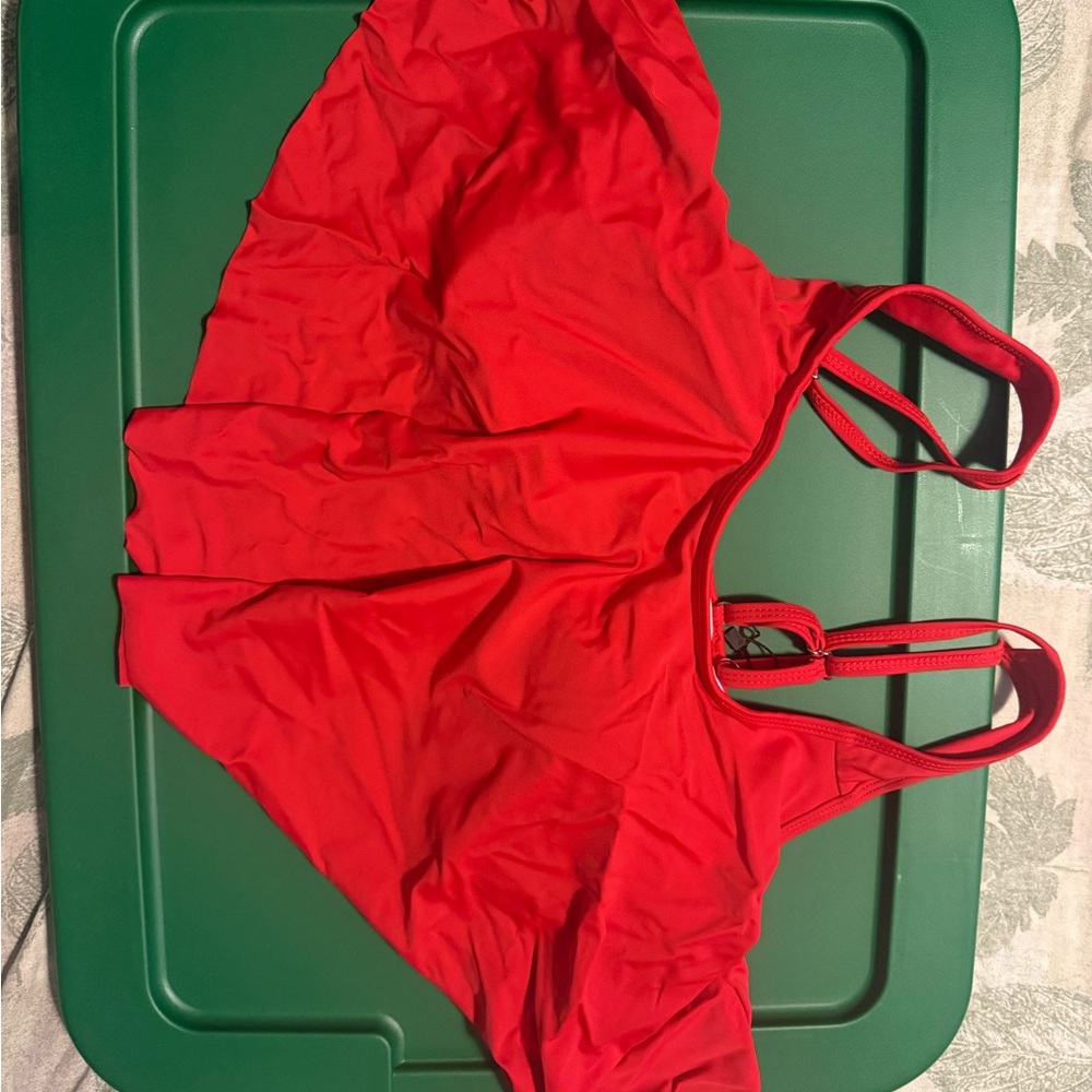 Vibrant Red Tank Top